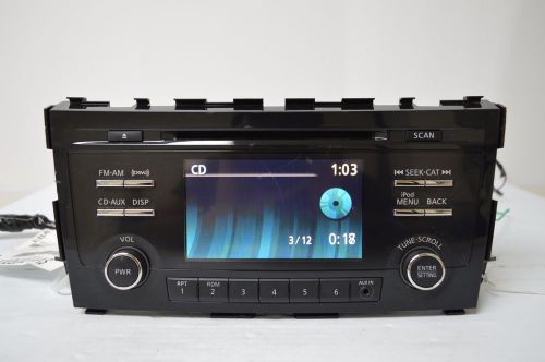 13 14 nissan altima radio cd player 28185-3ta0c tested u43#026