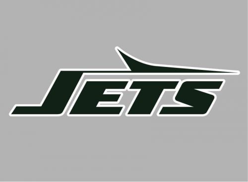 Jets car auto bumper sticker vinyl wall window graphic decal 8.25&#034; x 2.5&#034;