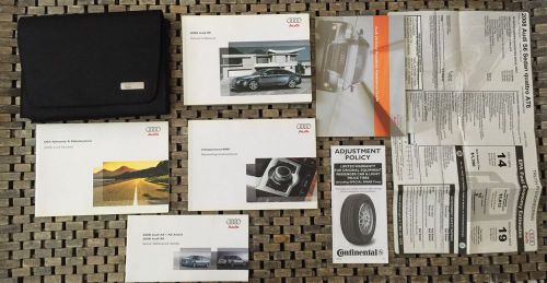 2008 audi s6 sedan owners manual + navigation bk (mrsp) ((super rare)) 2015 case