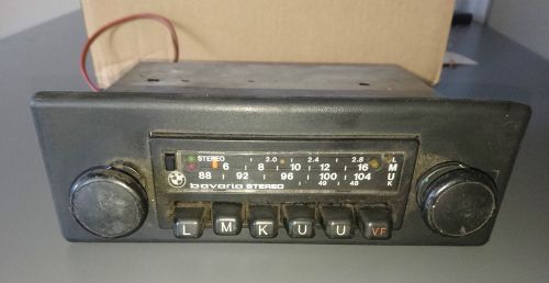 Bmw e3 e9 e10 e12 e21 e28 radio bavaria stereo vintage rare !