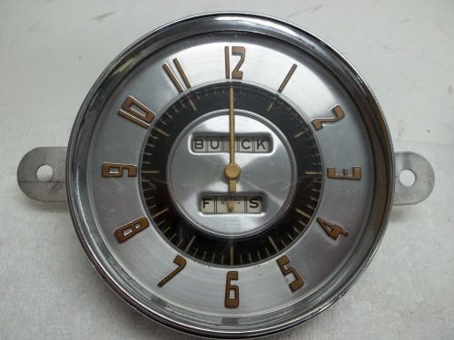1948 buick clock 40 series