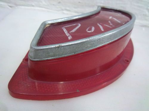 1962 pontiac  tail light lens. oem