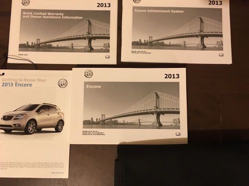 2013  buick encore  owners manual