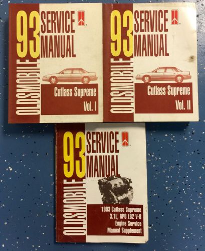 93 oldsmobile service manual