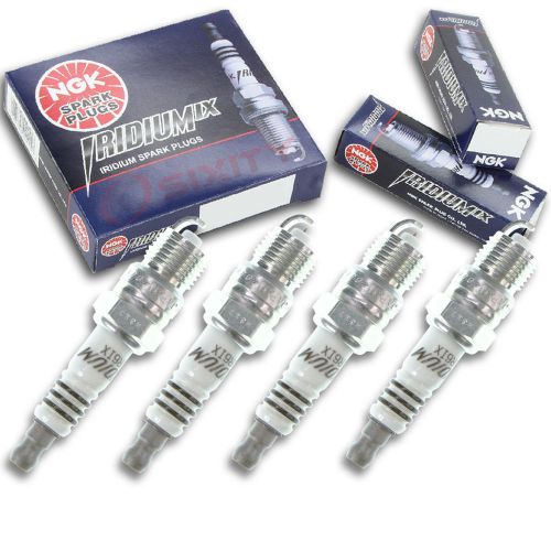 4pcs crusader 305 cid ngk iridium ix spark plugs xl/xli kit set engine gu