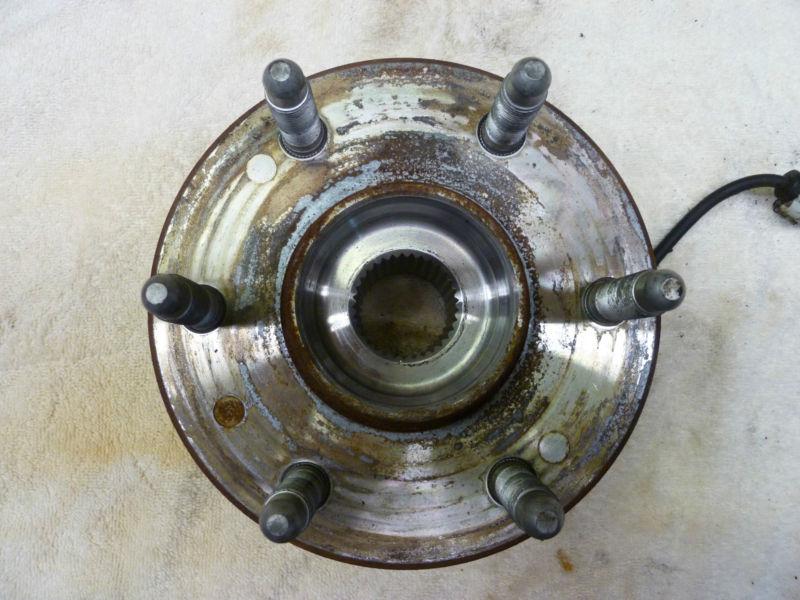 Chevrolet silverado front wheel hub, front wheel bearing
