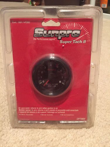 Sunpro super tach 2 2-5/8&#034; tachometer