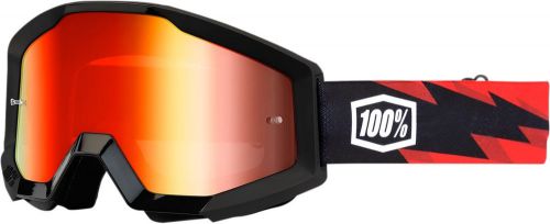 100% 50410-076-02 goggle strata slsh mir rd