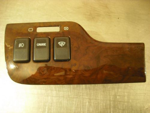 00 01 02 03 04 subaru outback cruise fog wiper switch dash panel woodgrain trim