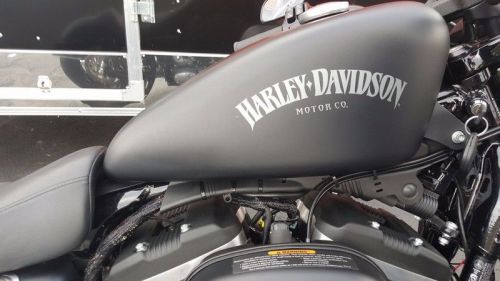 Harley davidson oem gas tank for iron sportster 883 xl883n black denim