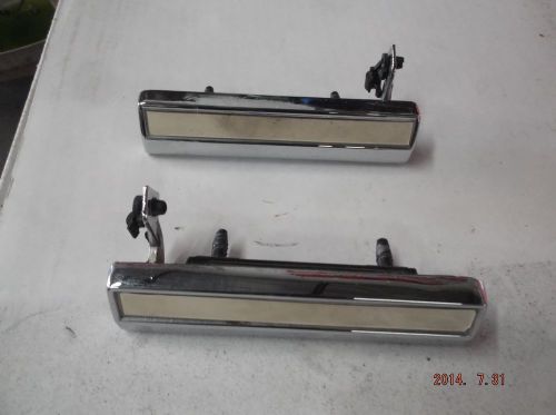 Pair  good used original outer door handles 1978-86 monte carlo cutlass regal