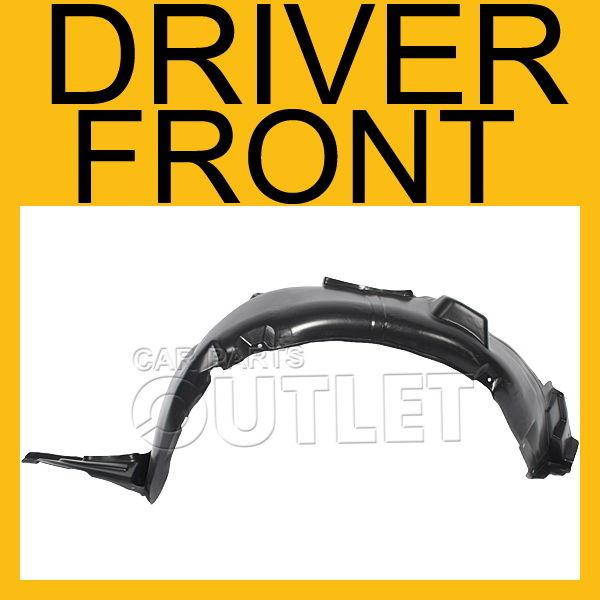 Front left driver side splash shield fender liner new 2009-2011