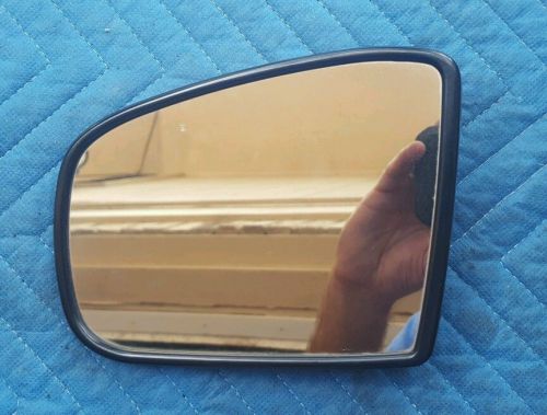 02 03 04 05 mercedes ml320 w163 lh driver oem auto dimming mirror glass mint!!