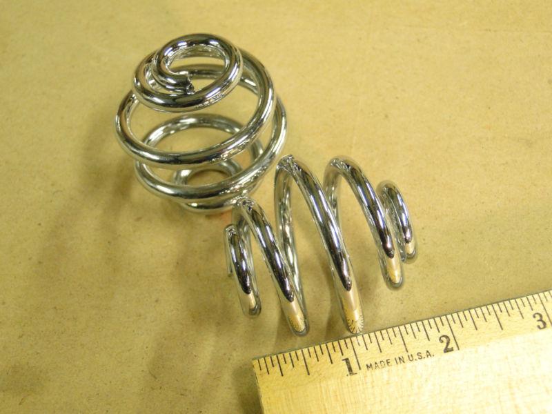 2" solo seat springs chrome two inch new