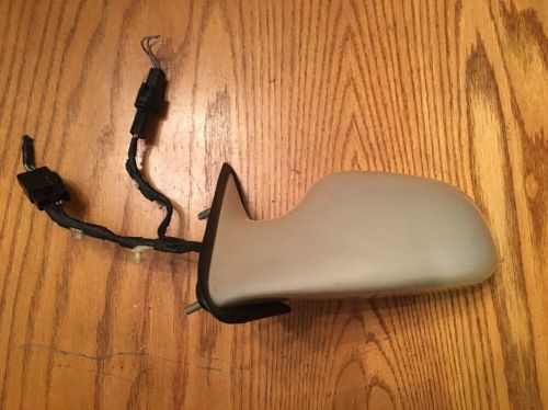 97 98 99 lincoln continental driver lh side mirror power heat lt tan/ivory oem