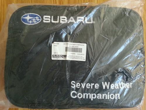 Subaru severe weather companion