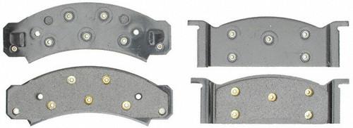 Raybestos sgd14 brake pad or shoe, front-service grade brake pad