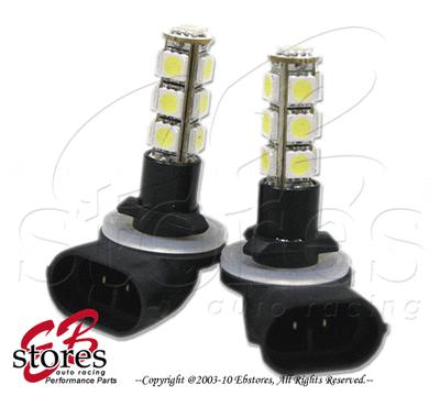 Led 894 xenon hid white 13 smds foglight light bulbs