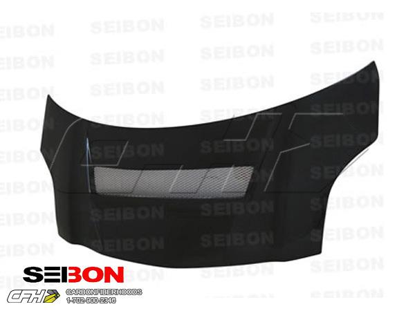 Seibon carbon fiber vsii-style carbon fiber hood kit auto body toyota yaris 07-0