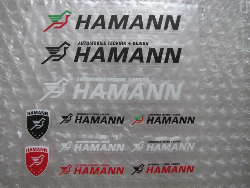 Car logo computer mobile phone sticker decal for bmw hamann motorsport