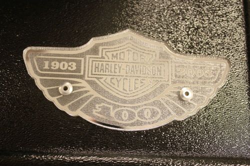 Harley davidson fuel tank 2003 dyna 100th anniversary w/ speedo &amp; tank pannel