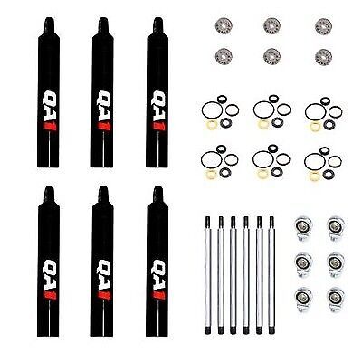 Qa1 shock small body steel dry kit 6 pack 7q6-dry-6pk