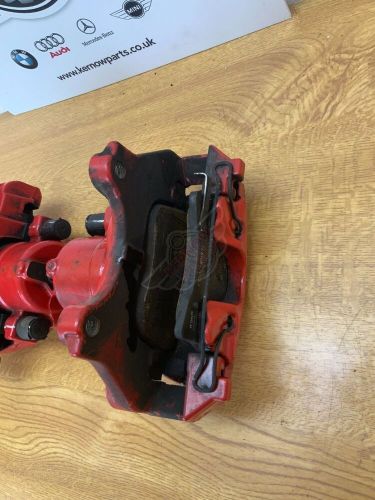 Vauxhall corsa e 1.4 petrol 3 door front brake calipers pair in red fn3 57/25