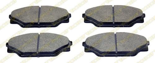 Monroe cx434 brake pad or shoe, front-monroe ceramics brake pad