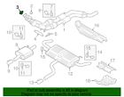 Genuine volkswagen converter &amp; pipe gasket 3c0-253-115