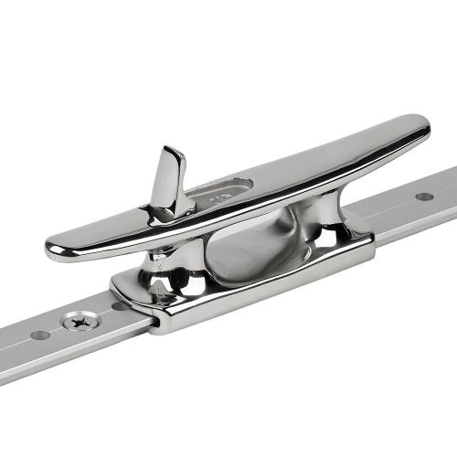 Schaefer mid-rail chock/cleat stainless steel - 1-1/4&#034;