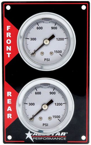 Allstar performance all80170 brake bias gauge panel - dual - 0-1500 psi -