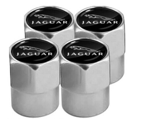 Jaguar dust caps x4 (silver)