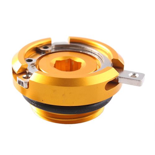 For bmw s1000rr 2009-2013 2010 2011 2012 m24x2 engine filler oil cap cover gold