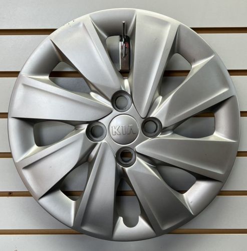 2018-2020 kia rio 15&#034; bolt-on gray hubcap wheelcover factory original