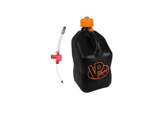 Vp racing v-twin square 5 gallon race fuel jug gas can + vp trigger hose