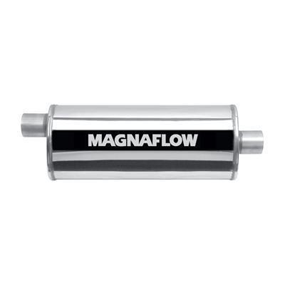 Magnaflow 14250 muffler 2.50" inlet/2.50" outlet stainless steel polished ea