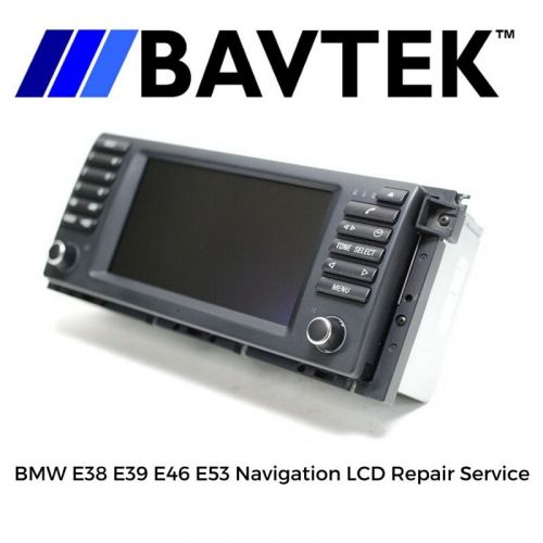 ✅bmw e38 e39 540i m5 widescreen 16:9 navigation display lcd repair service 