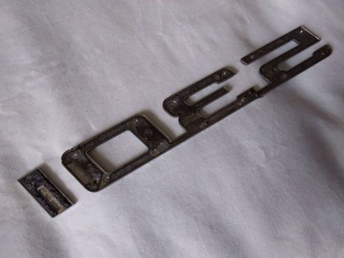 Genuine bmw lettering badge emblem 5 series e60 e61 lci 530i 530xi 51147039786