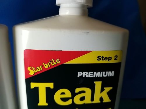 X2 star brite teak cleaner step 1 &amp; step 2 32fl oz