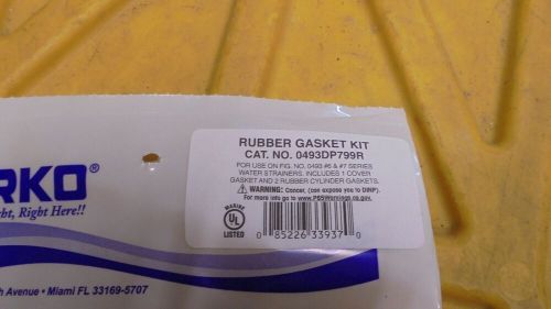 Perko 1 cover gasket 2 rubber cylinder gaskets size 6 &amp; 7 #0493dp799r new in bg