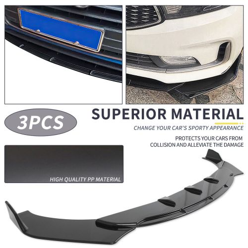 For lexus is250 is350 is300 front bumper lip spoiler splitter body kit abs gloss