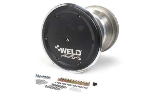 Weld racing    735b 51855bc 6    15x18 42 spline 5in bs bead loc w cover blk cen