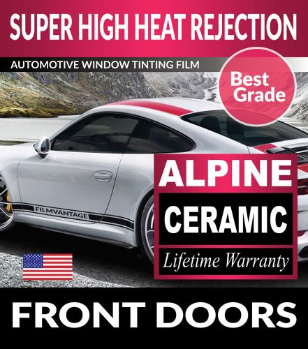 Alpine precut front doors window tint film for audi rs q8 sq8 rs e-tron 23-24