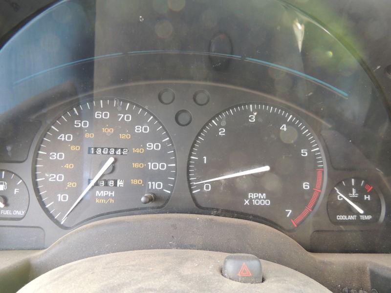 97 98 saturn s series sedan speedometer sohc cluster