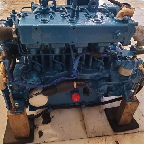 Lister petter lpw4 diesel engine from lifeboat used tested okay - ship by air