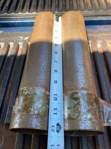 Schoenfeld straigh collector extension pipe 12&#034; long 3.0&#034; dia. lot (2) sch120030