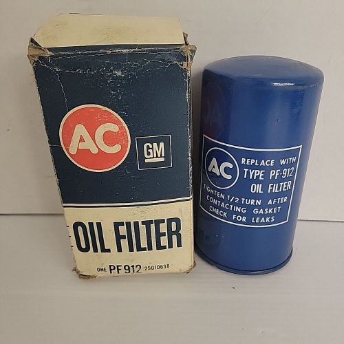 Ac delco pf-912 gm 25010638 engine oil filter