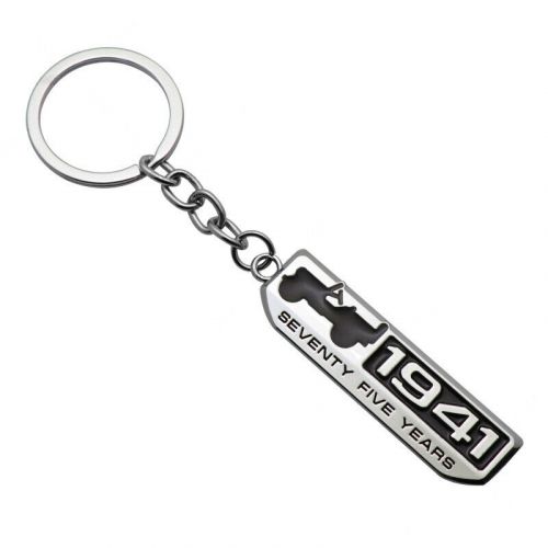 1941 75th anniversary keychain car creative metal keychain for jeep ford