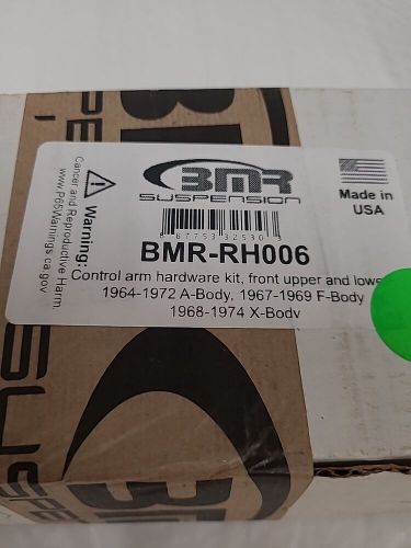 Bmr suspension control arm hardware kit front upper lower fits gm bmr-rh006