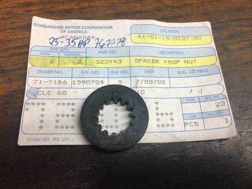 76 77 78 omc johnson evinrude propeller plastic spacer 25 30 35 hp-